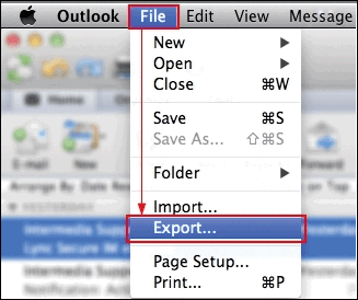Import .rwz file into outlook 2011 for mac